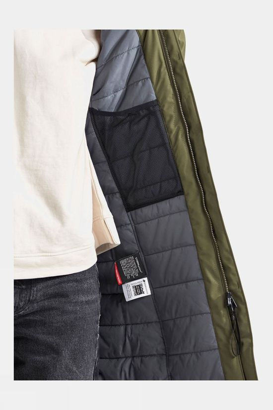 Didriksons Womens Erika Parka Fog Green