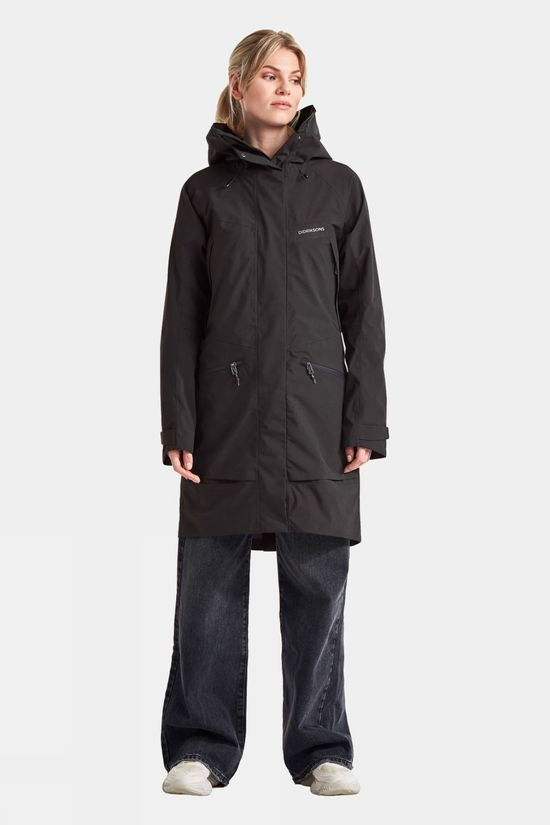 Didriksons Womens Ilma Parka 2 Black