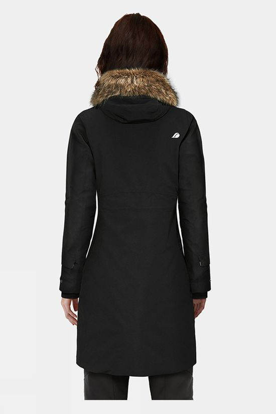 Didriksons Womens Elin Parka Black