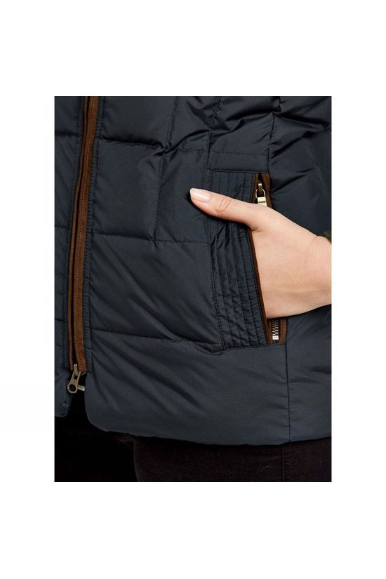 Dubarry Womens Spiddal Gilet Navy Multi