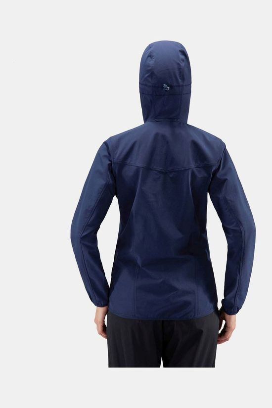 Haglofs Womens Natrix Hooded Jacket Tarn Blue