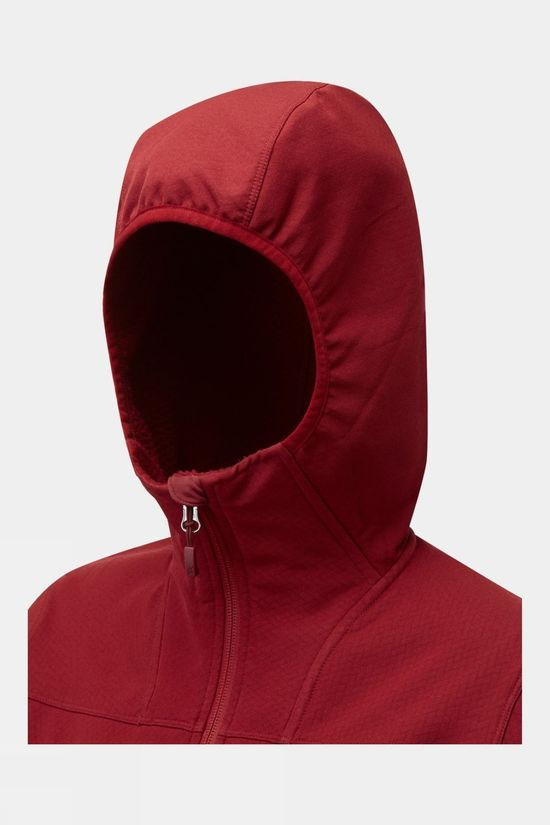 Rab Womens Dusk Hoody Crimson