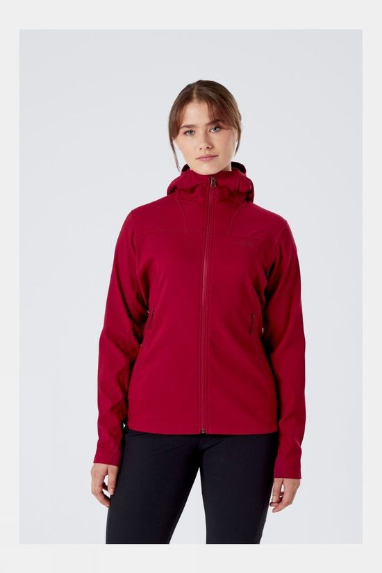 Rab Womens Dusk Hoody Crimson