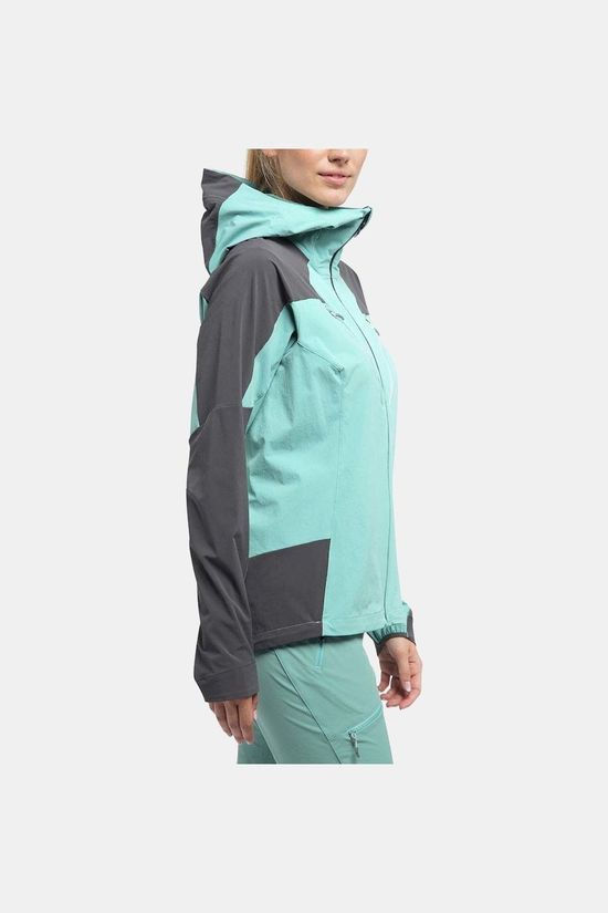 Haglofs Womens Tegus Jacket Glacier green/magnetite 