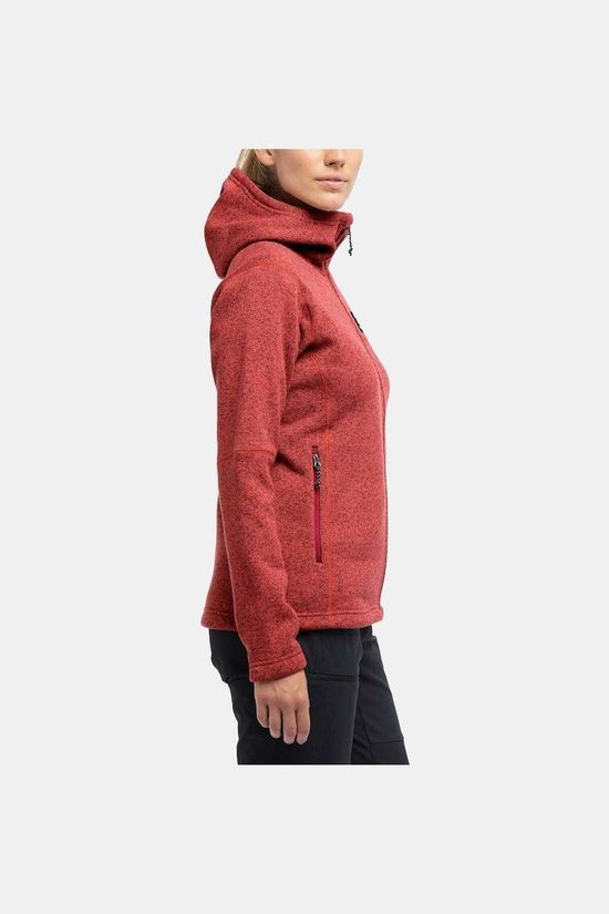 Haglofs Womens Swook Hood Brick red 