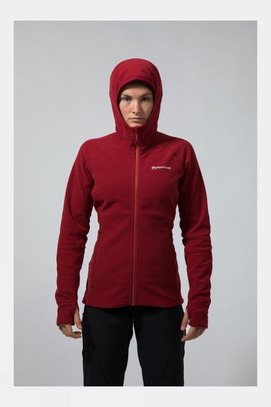 Montane Womens Lyra Hoodie Tibetan Red