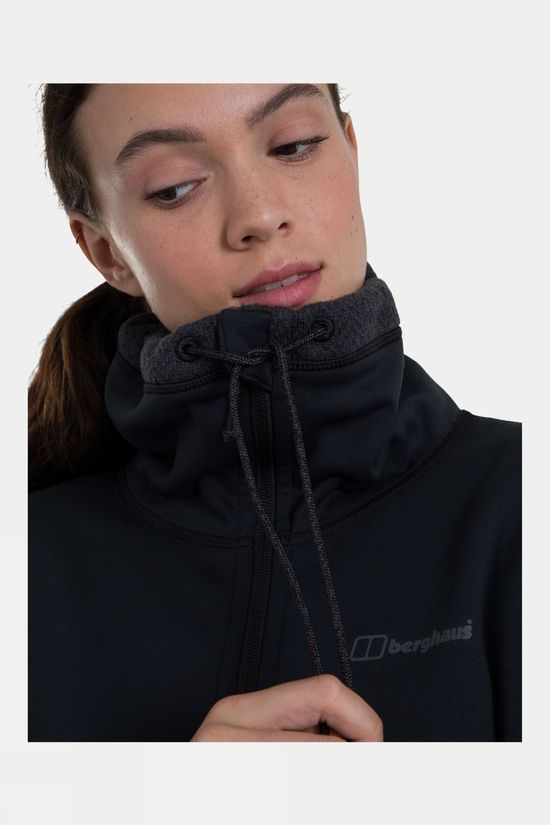 Berghaus Womens Colca Fleece Jacket Jet Black/Carbon