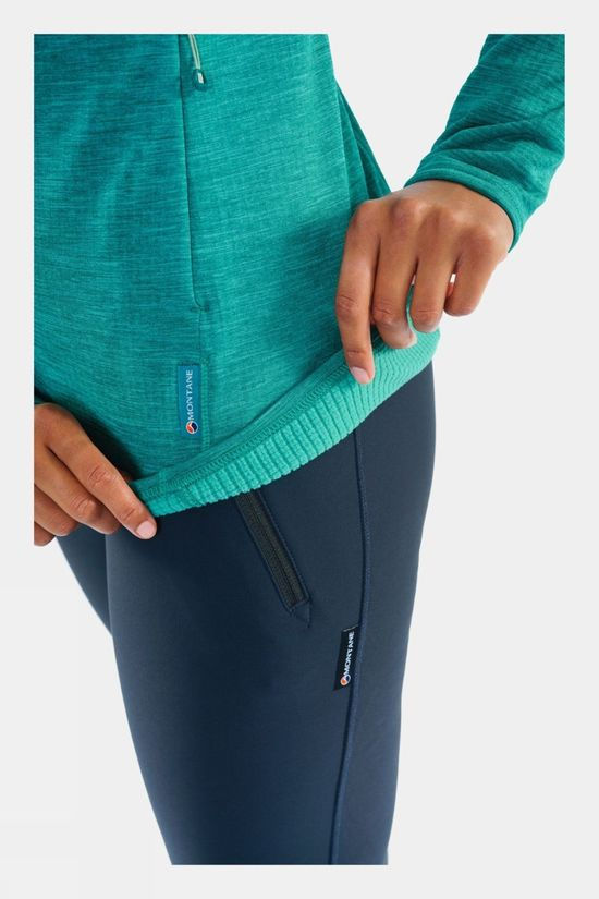 Montane Womens Protium Fleece Jacket Green