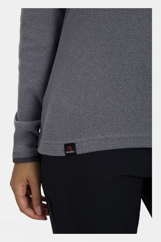 Berghaus Womens Prism 2.0 Micro Fleece Half Zip Harbour Mist/Grey Pinstripe