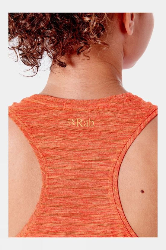 Rab Womens Wisp Vest Red Grapefruit Marl