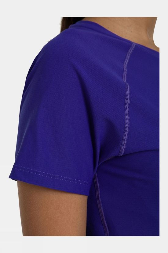 Berghaus Womens 24/7 Tech Base Layer Short Sleeve Crew Neck  Spectrum Blue