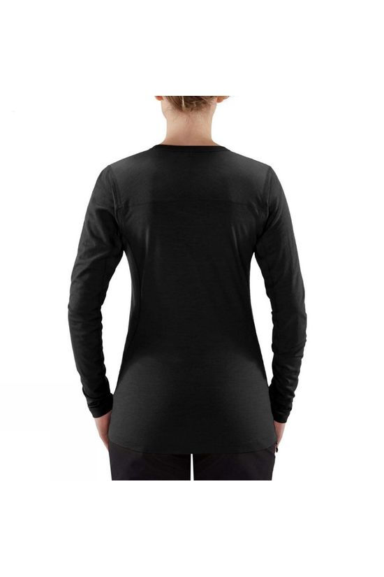 Haglofs Womens Actives Wool Roundneck True Black