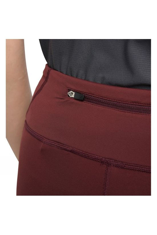 Haglofs Womens L.I.M Comp Tights Maroon red/true black