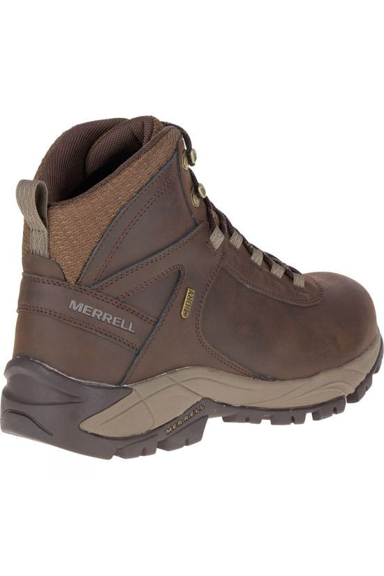 Merrell Mens Vego Mid Leather Waterproof Boot Espresso