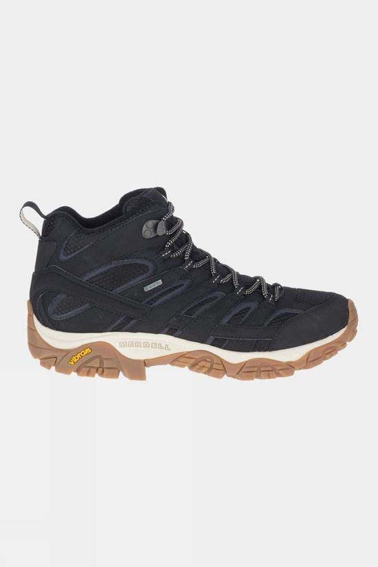 Merrell Mens Moab 2 Mid GTX Boot Black/Gum