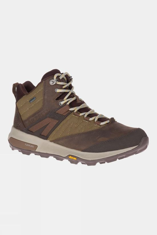 Merrell Mens Zion Mid GTX Brown