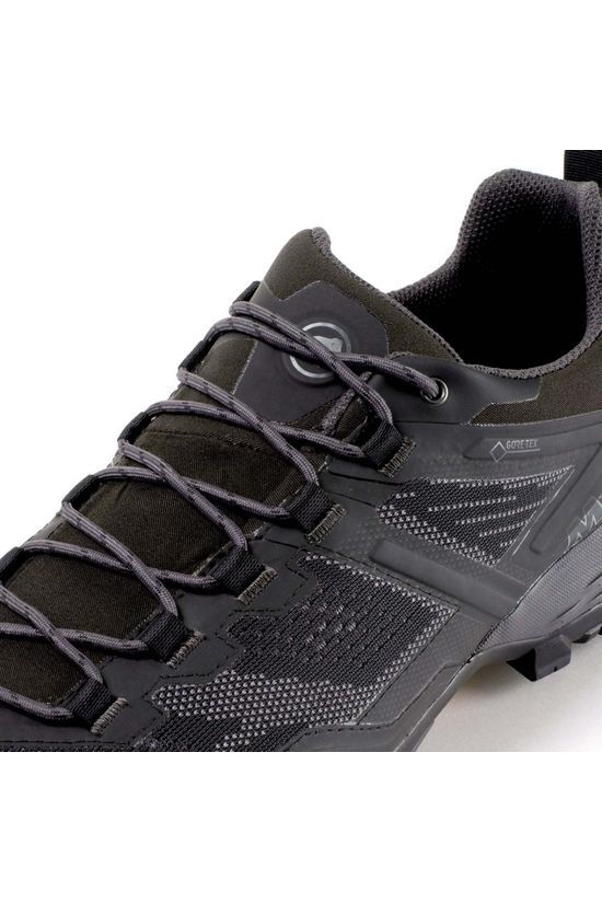 Mammut Mens Ducan Low GTX Shoe Black/Dark Titanium