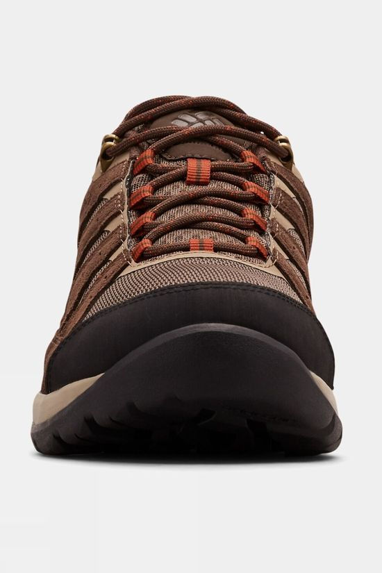 Columbia Mens REDMOND V2 Waterproof Hiking Shoe Mud/ Dark Adobe