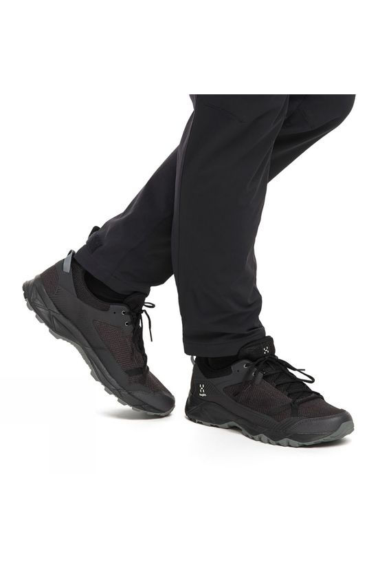 Haglofs Mens Trail Fuse Shoe Slate/true black