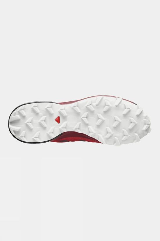 Salomon Mens Speedcross 5 Running Shoes Goji Berry/White/Black
