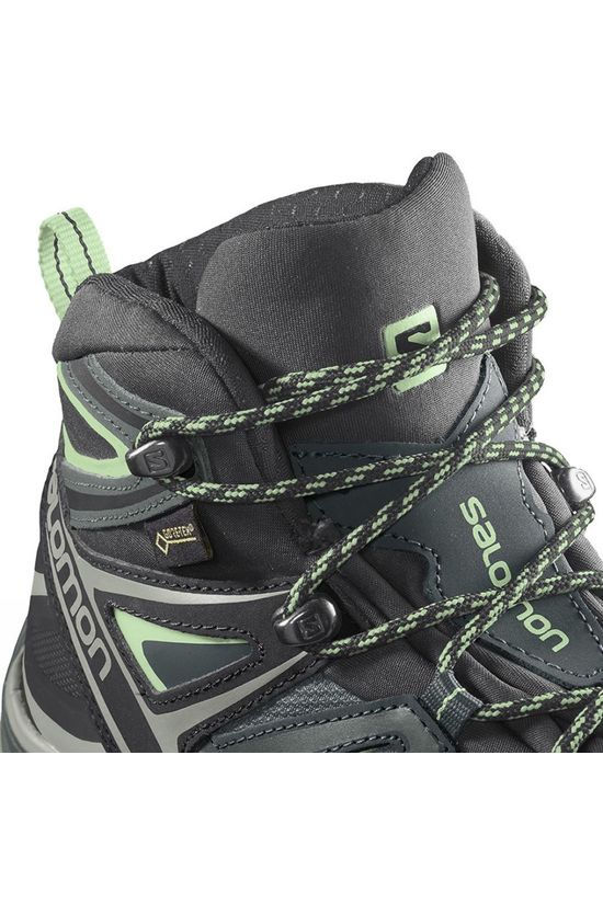 Salomon Womens X-Ultra Mid 3 GTX Boot  Green Gables/Balsam Green/Pgreen