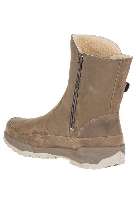 Merrell Womens Icepack Guide Buckle Polar Waterproof Stone Grey