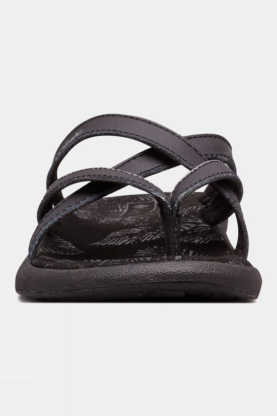 Columbia Womens Kambi II Flip-Flop Black, Ti Grey