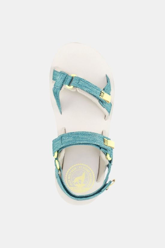 Jack Wolfskin Womens Outfresh Deluxe Sandal Dark Spruce / Beige