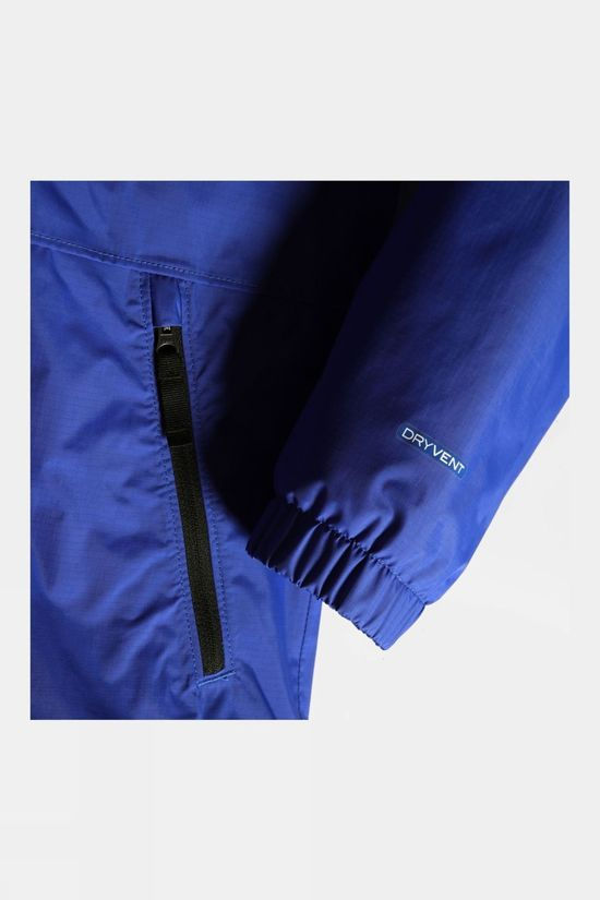 The North Face Boy's Warm Storm Rain Jacket TNF Blue