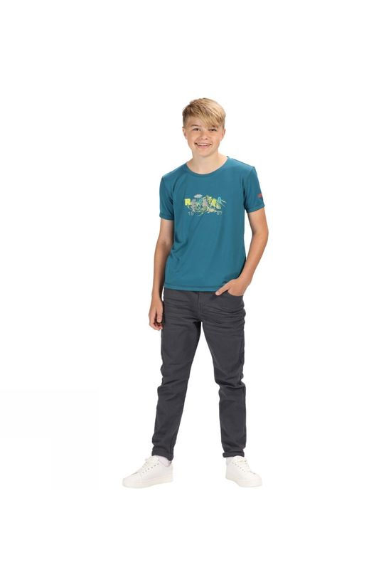 Regatta Kids Alvarado IV SS Tee Sea Blue