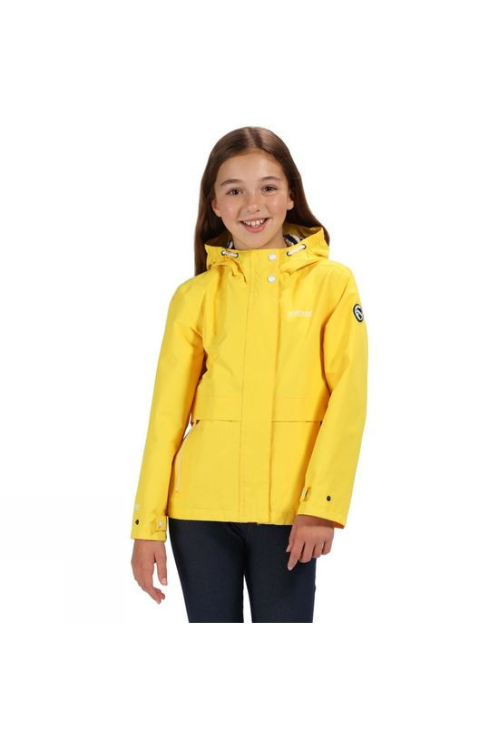 Regatta Kids Bambalina Waterproof Jacket Sunbeam