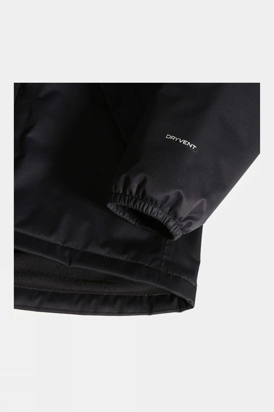 The North Face Girls Warm Storm Rain Jacket TNF Black