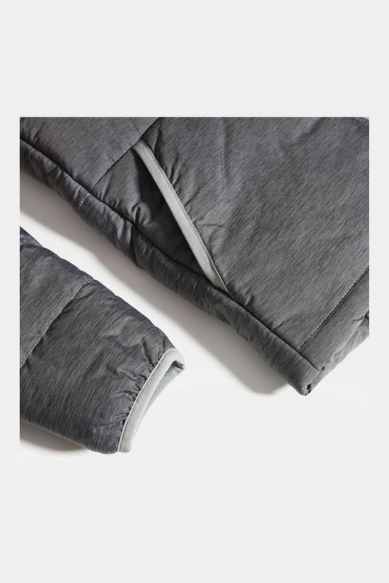 The North Face Girls Reversible Perrito Jacket TNF Medium Grey Heather