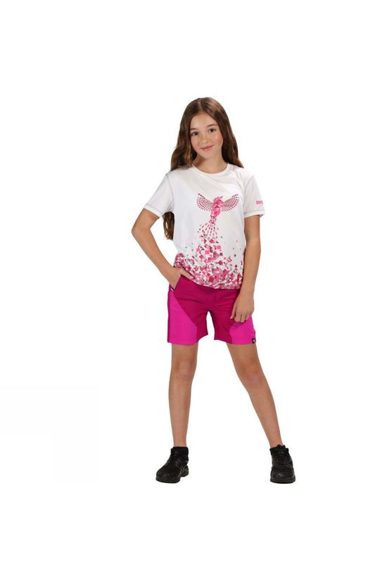 Regatta Kids Sorcer Mountain Shorts Dark Cerise/Caberet