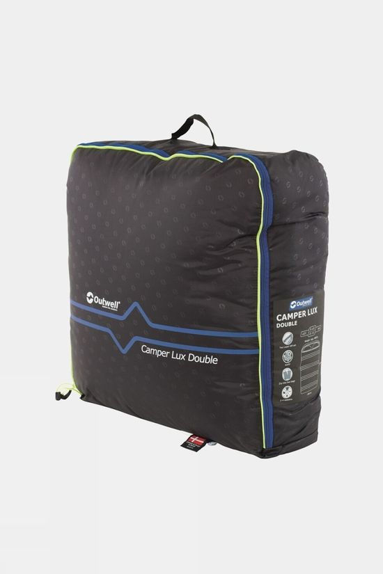 Outwell Camper Lux Double Synthetic Sleeping Bag Black