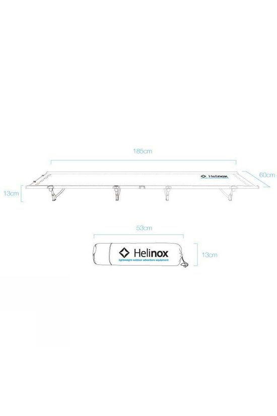 Helinox Lite Cot Camping Bed Black