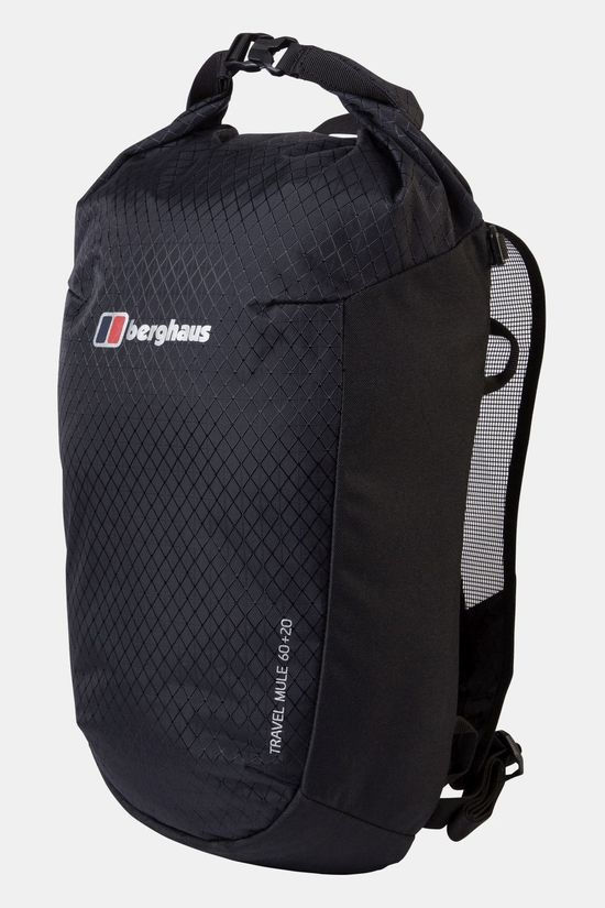 Berghaus Travel Mule 60+20 Rucsack Black/Black