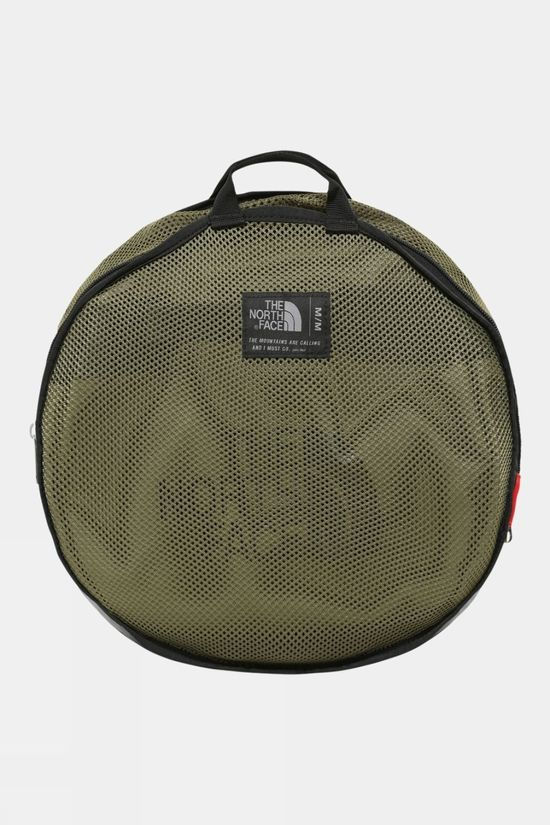 The North Face Base Camp Duffel - M  Burnt Olive Green/TNF Black