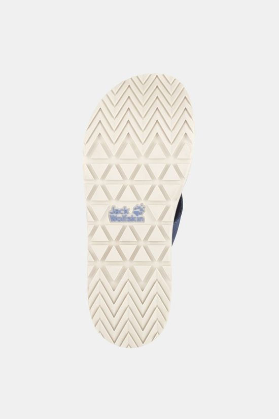 Jack Wolfskin Womens Beachster Lt Flip Flop Blue / Champagne