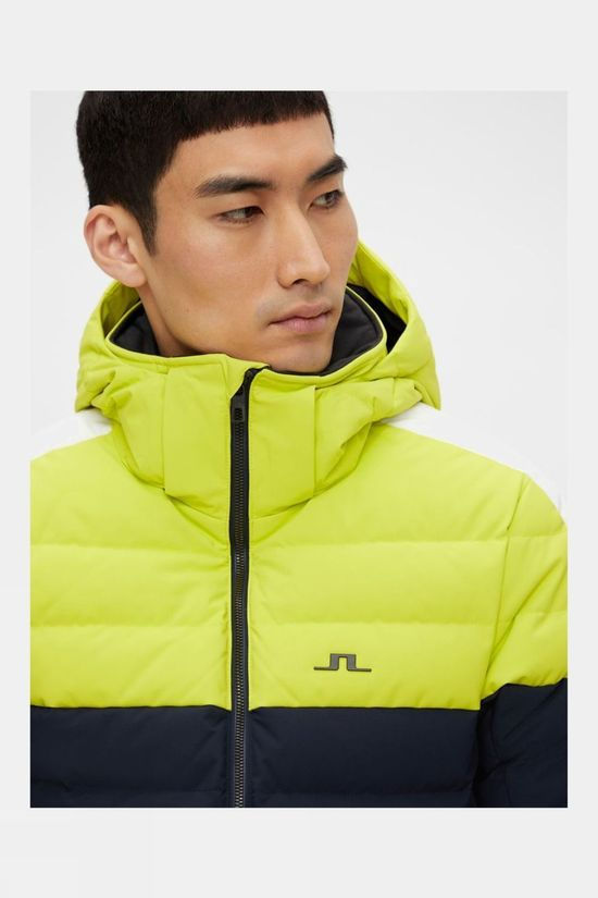 J.Lindeberg Mens Todd Down Jacket Leaf Yellow