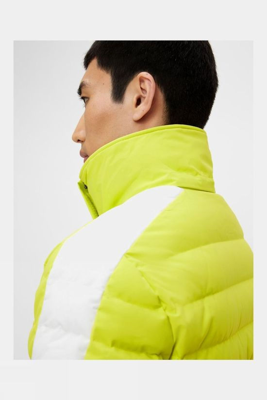 J.Lindeberg Mens Todd Down Jacket Leaf Yellow