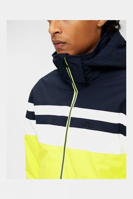 J.Lindeberg Mens Franklin Jacket Leaf Yellow