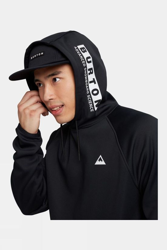 Burton Men's Crown Weatherproof Pullover Fleece True Black