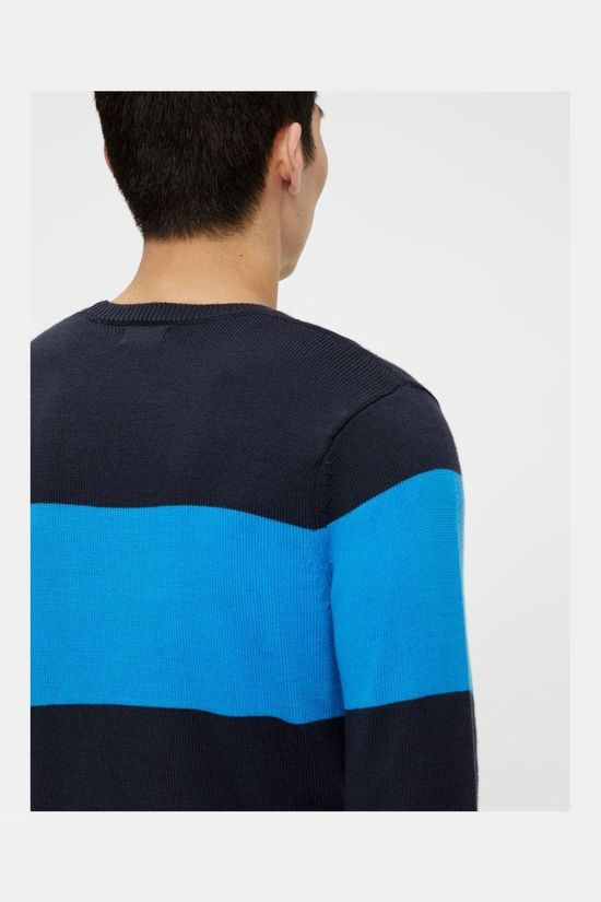 J.Lindeberg Mens Ken Knitted Sweater JL Navy