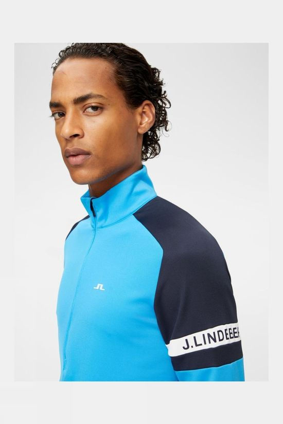 J.Lindeberg Mens Danny Midlayer True Blue