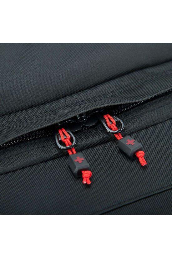 Snow and Rock 100L Vacation Wheelie Black / Red