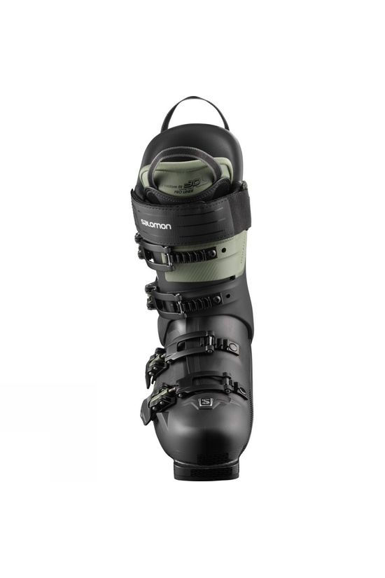 Salomon Men's S/ Pro 120 Ski Boot Black/Oil Green