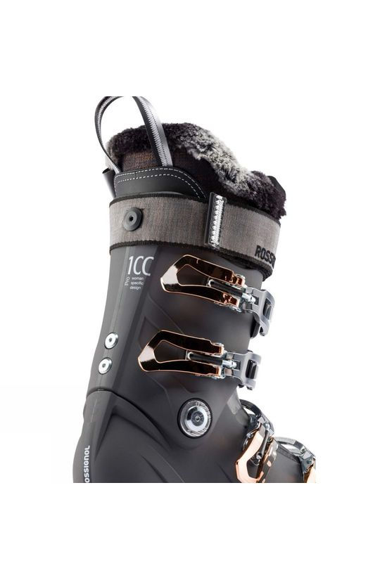Rossignol Womens Pure Pro 100 Ski Boot Graphite / Rose Gold