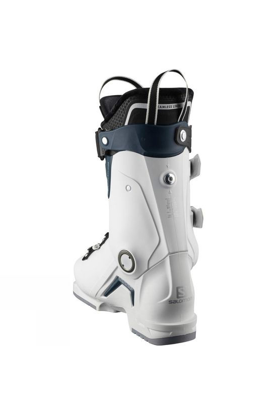Salomon Women's S/ Max 100 Ski Boot White/Petrol Blue