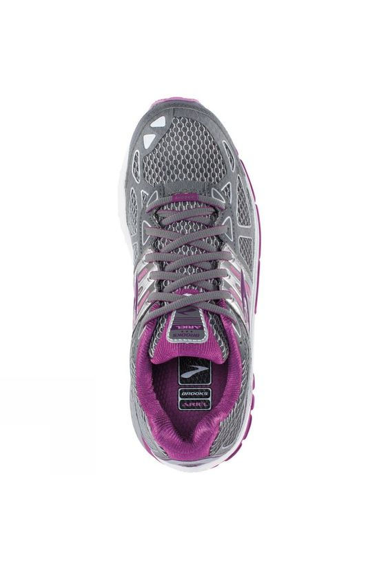 Brooks Womens Ariel 14 Smoked Pearl / Hollyhock / Violet